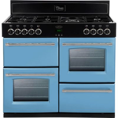 Belling Classic 100DFT 100cm Dual Fuel Range Cooker in Days Break